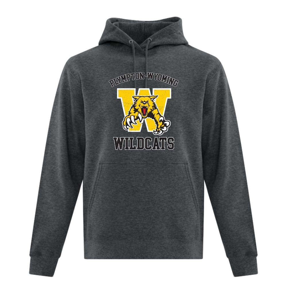 Plympton-Wyoming  Adult Fleece Hooded Sweatshirt