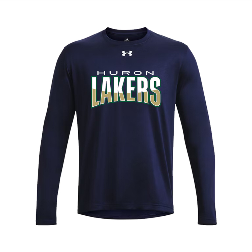 Huron Lakers Adult Under Armour Tech Team Long Sleeve