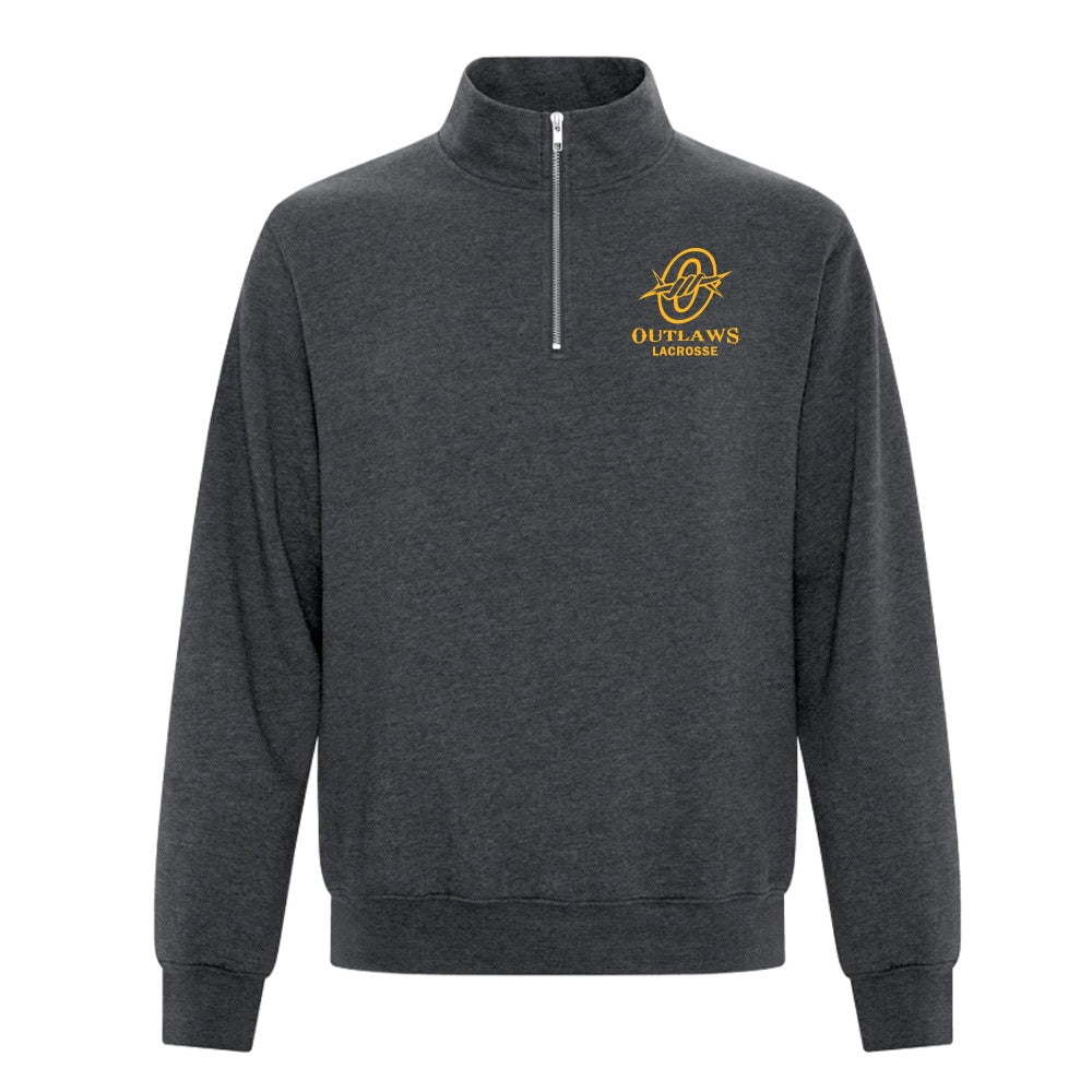 North Perth Outlaws Lacrosse Adult Fleece 1/4 Zip Sweatshirt