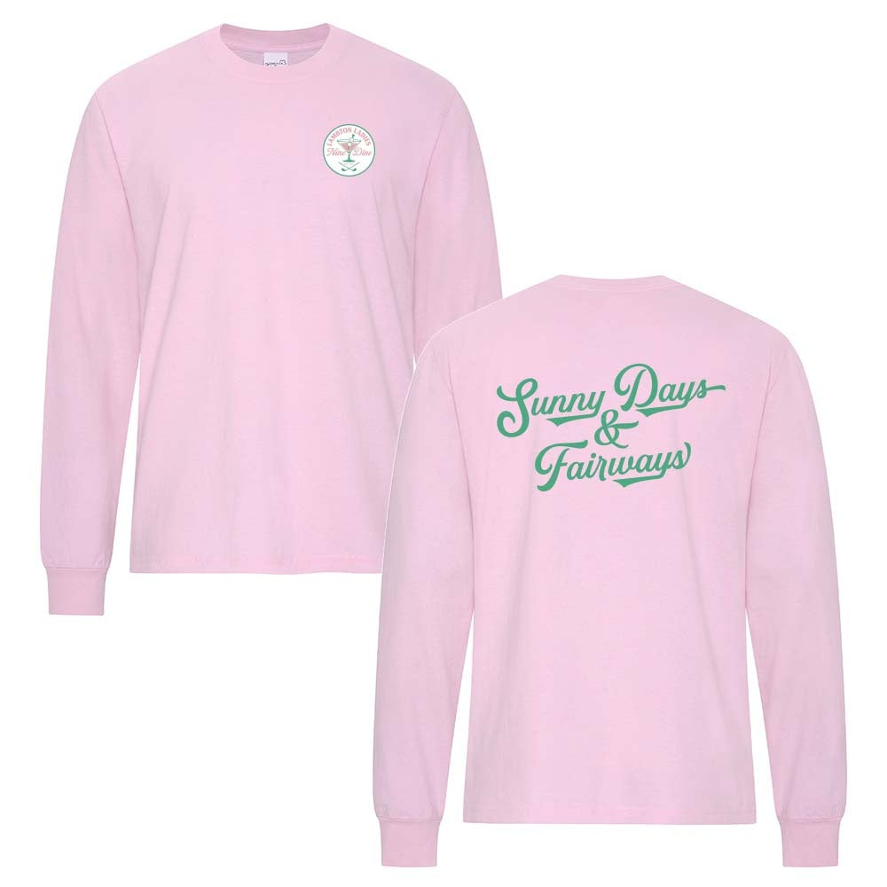 Lambton Ladies 9 & Dine Adult Garment-Dyed Heavyweight Long Sleeve