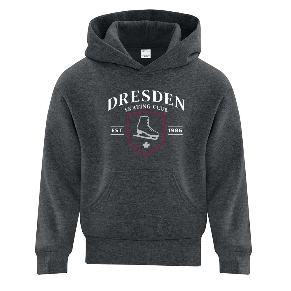 Dresden Skating Club Youth Fleece Hooded Sweatshirt