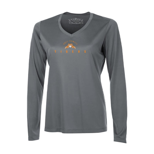 Holy Trinity Ladies' Pro Team Long Sleeve V-Neck T-Shirt