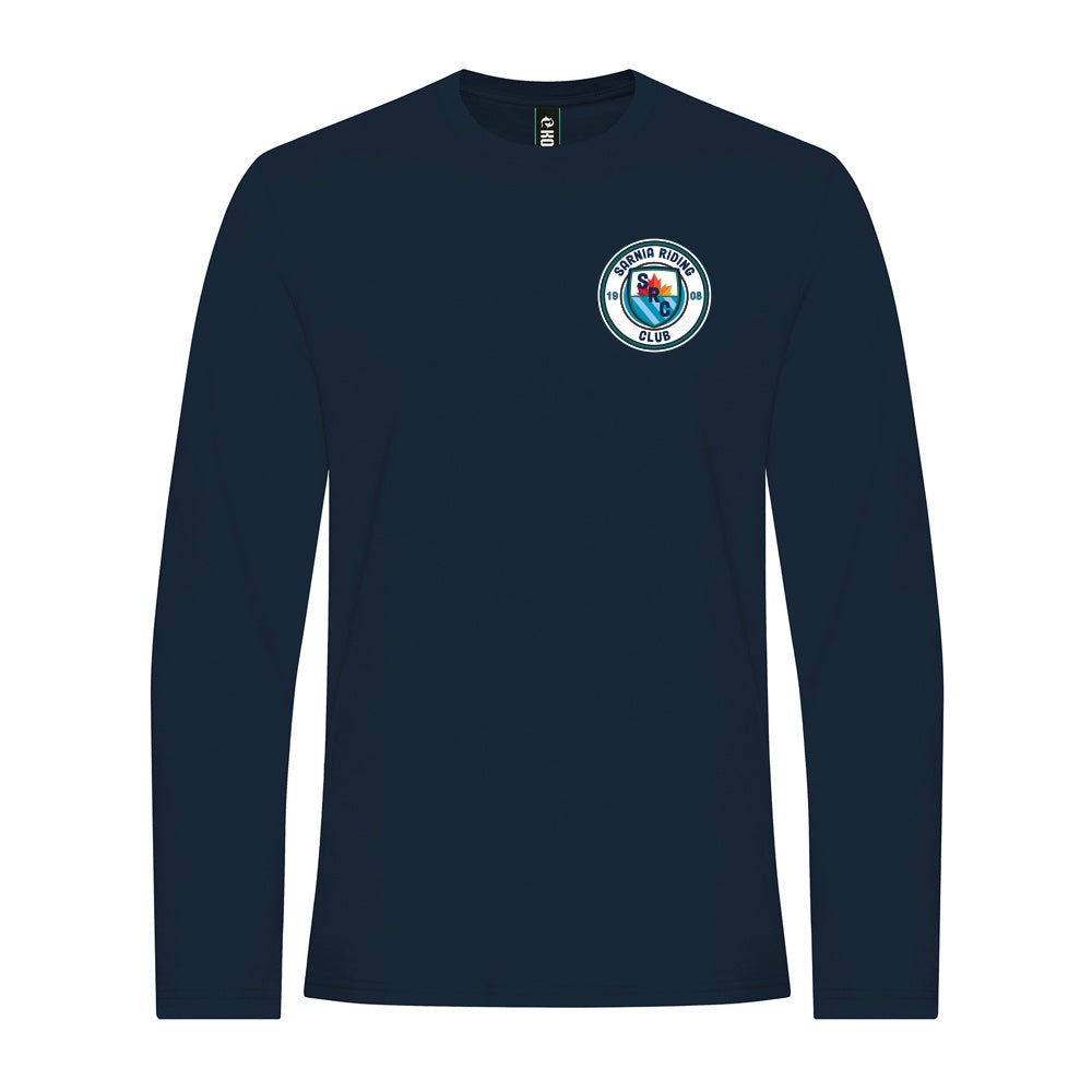 Sarnia Riding Club Adult KOI Element Ring Spun Cotton Long Sleeve Tee