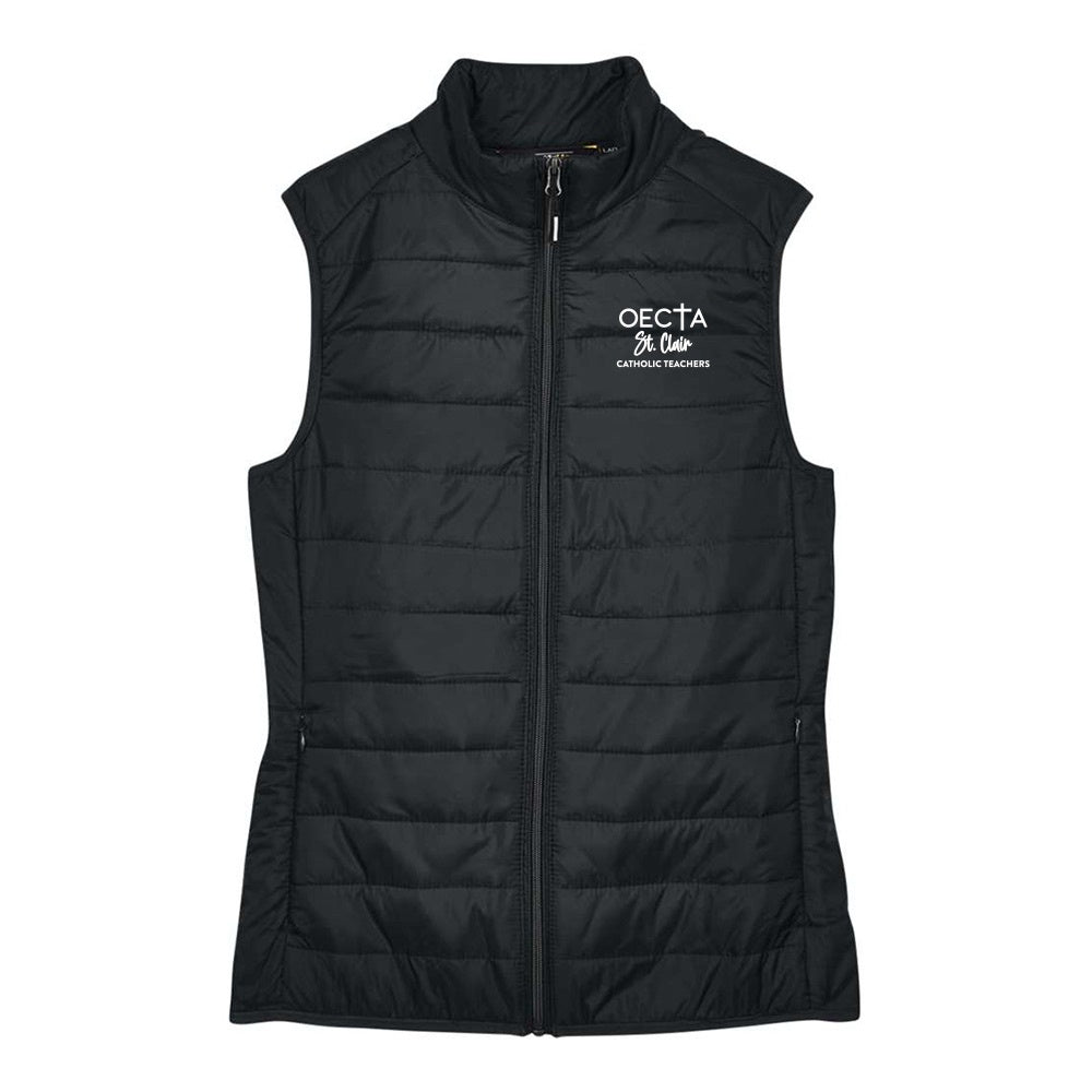 OECTA St. Clair Ladies' Prevail Packable Puffer Vest