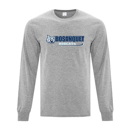 Bosanquet Adult Everyday Cotton Long Sleeve T-Shirt