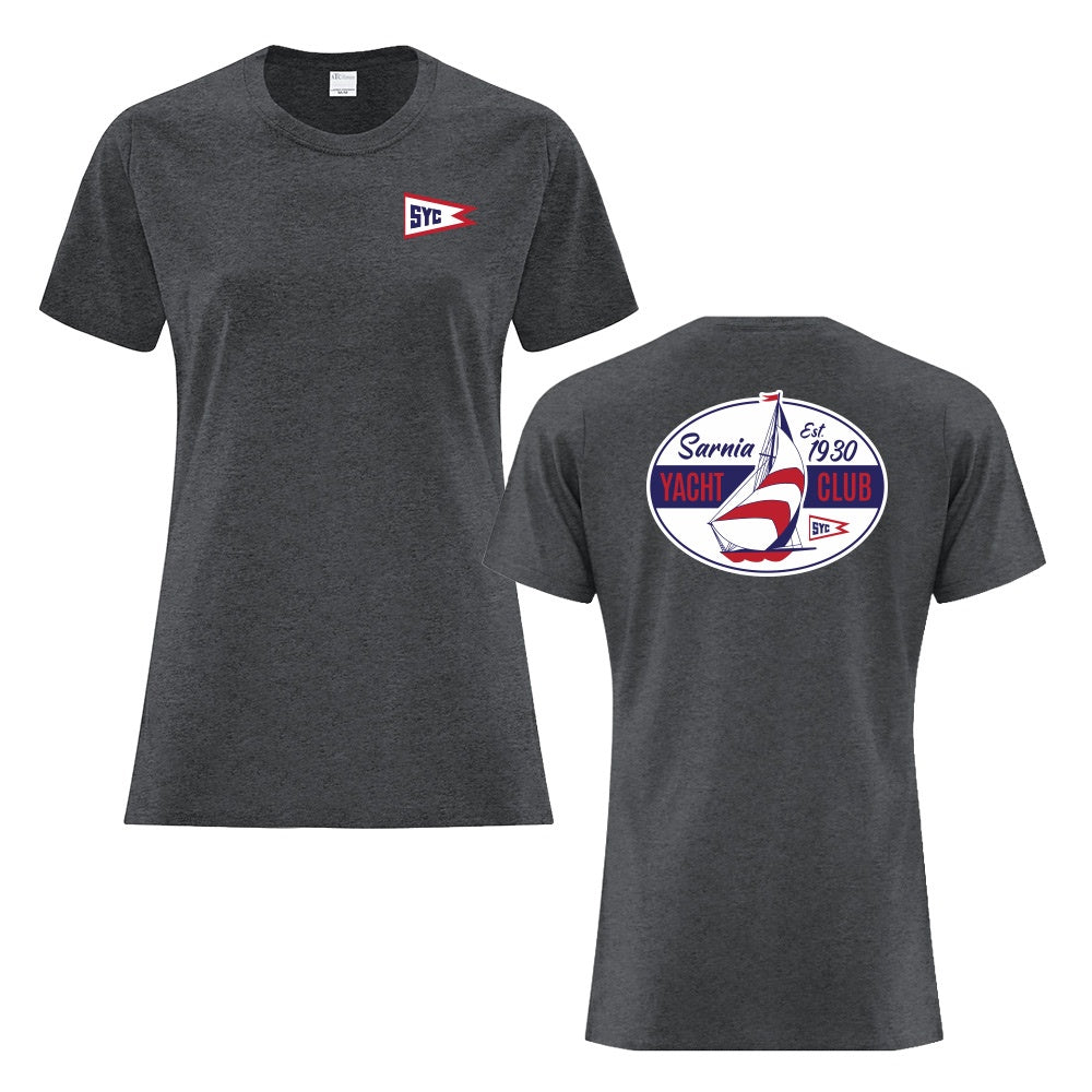 Sarnia Yacht Club Ladies' Cotton T-Shirt