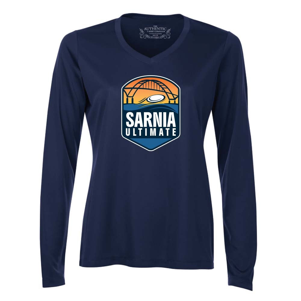 Sarnia Ultimate Ladies' Pro Team Long Sleeve V-Neck