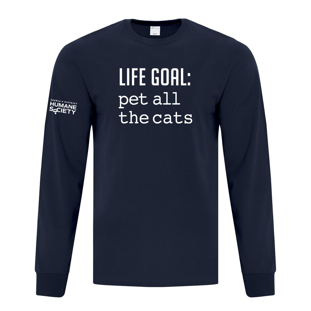 Sarnia Humane Society Adult Everyday Cotton Long Sleeve T-Shirt