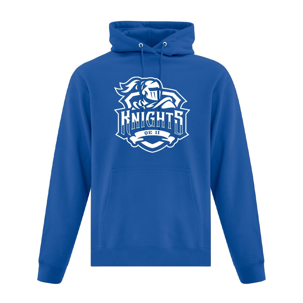 Queen Elizabeth II Petrolia Adult House Colour Everyday Fleece Hooded Sweatshirt