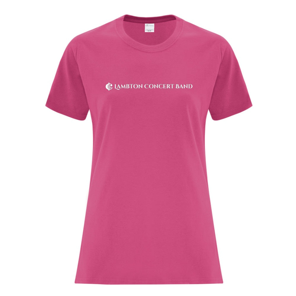 Lambton Concert Band Ladies' Cotton T-Shirt