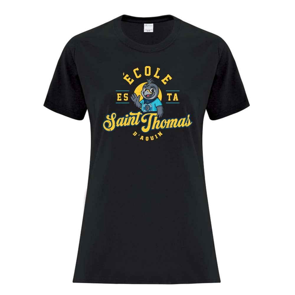 St Thomas D'Aquin Ladies' Cotton T-Shirt