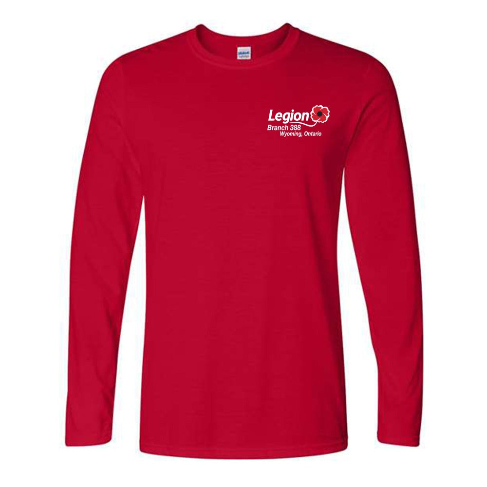 Wyoming Legion Branch 388 Adult Softstyle® Long Sleeve