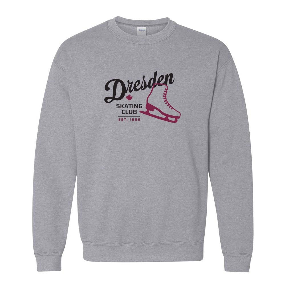 Dresden Skating Club Adult Heavy Blend Crewneck Sweatshirt