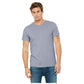 UNISEX BELLA + CANVAS HEATHER CVC T-SHIRT