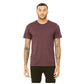 UNISEX BELLA + CANVAS HEATHER CVC T-SHIRT