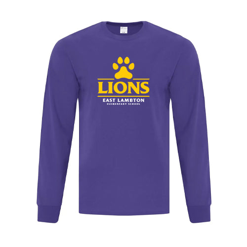 East Lambton Adult Everyday Cotton Long Sleeve T-Shirt