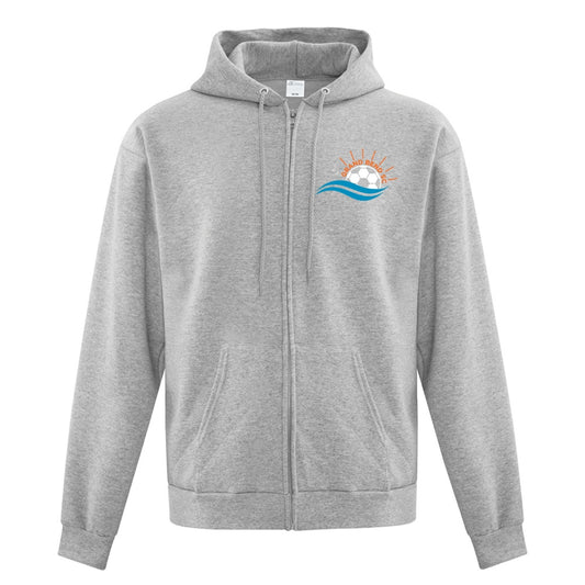 Grand Bend SC Adult Fleece Full Zip Hooded Sweatshirt