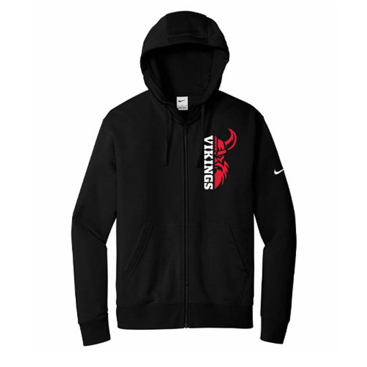 Northern Adult Nike Club Fleece Sleeve Swoosh Full Zip Hoodie