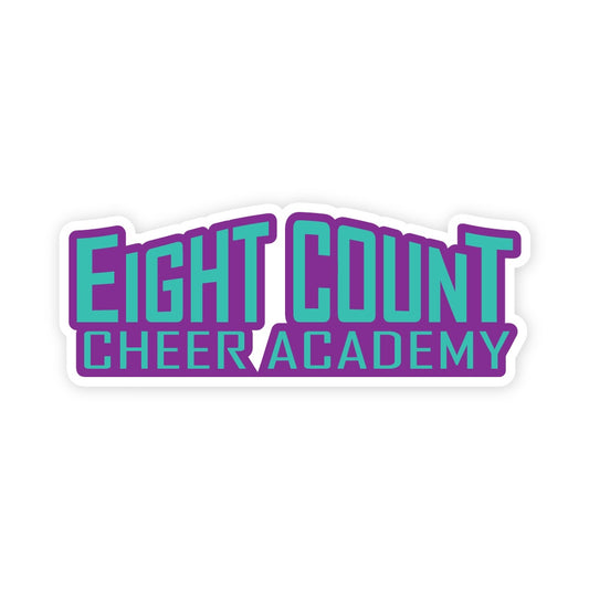 Eight Count Cheer 5" Vinyl Sticker