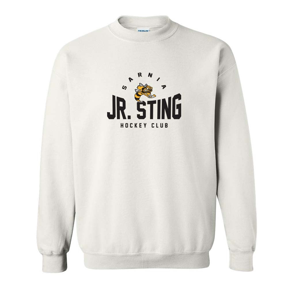 Sarnia Jr Sting Adult Heavy Blend Crewneck Sweatshirt