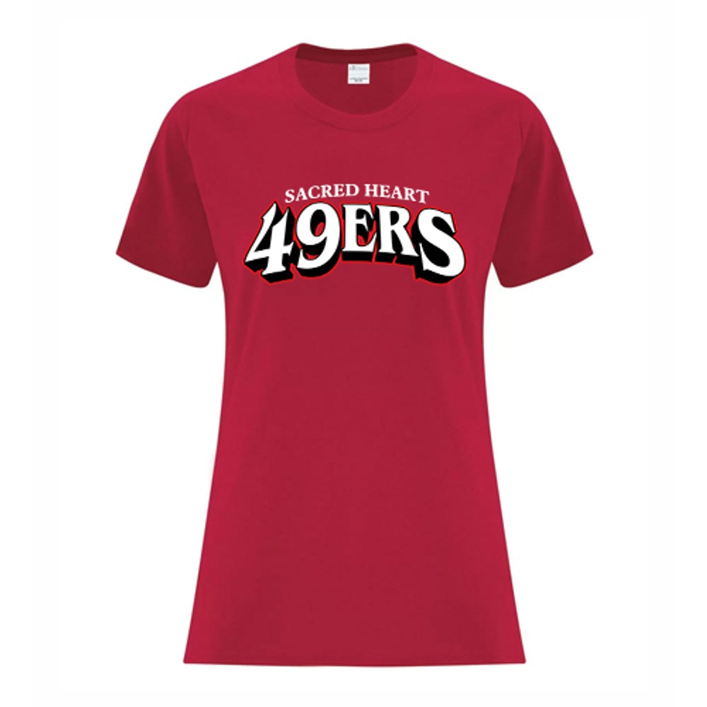 Sacred Heart Ladies' Everyday Cotton T-Shirt