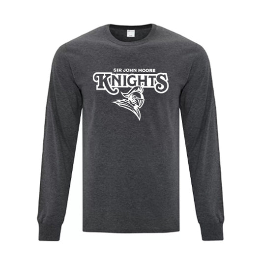 Sir John Moore Adult Everyday Cotton Long Sleeve T-Shirt