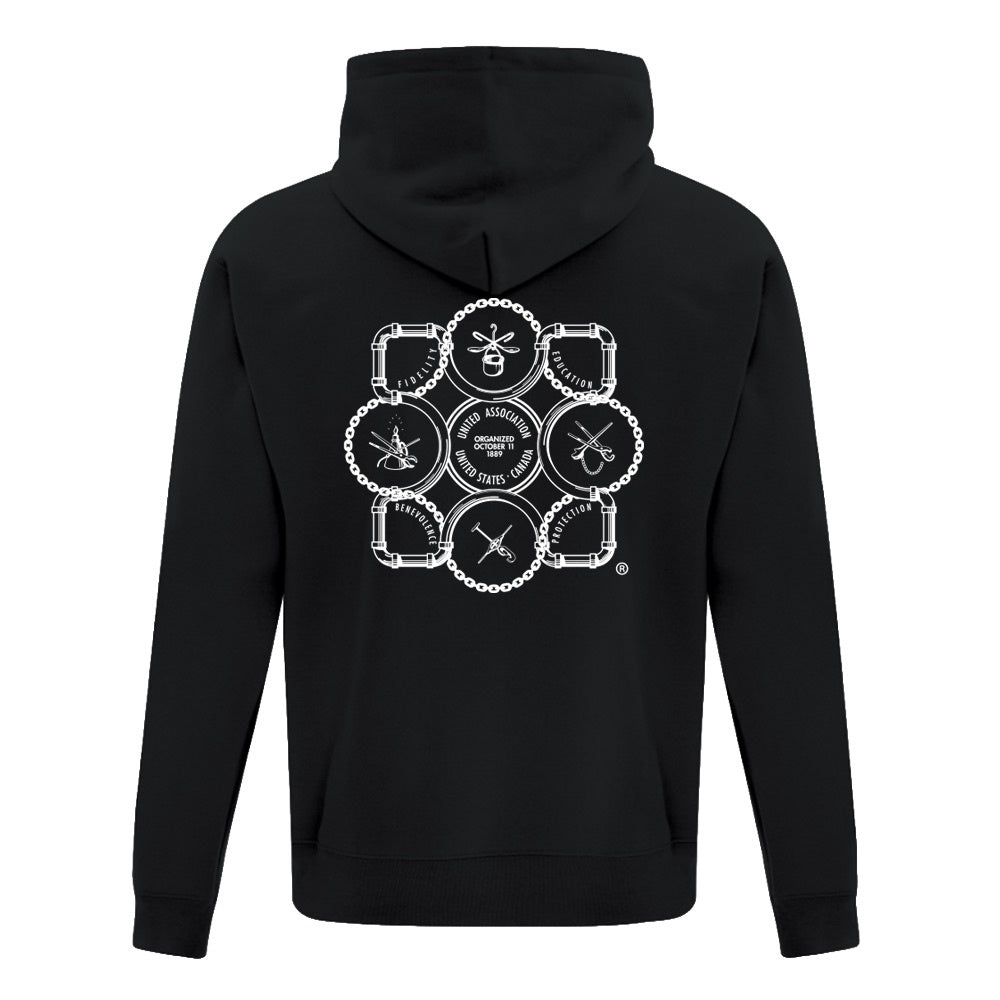 Local 663 Adult Fleece Hooded Sweatshirt