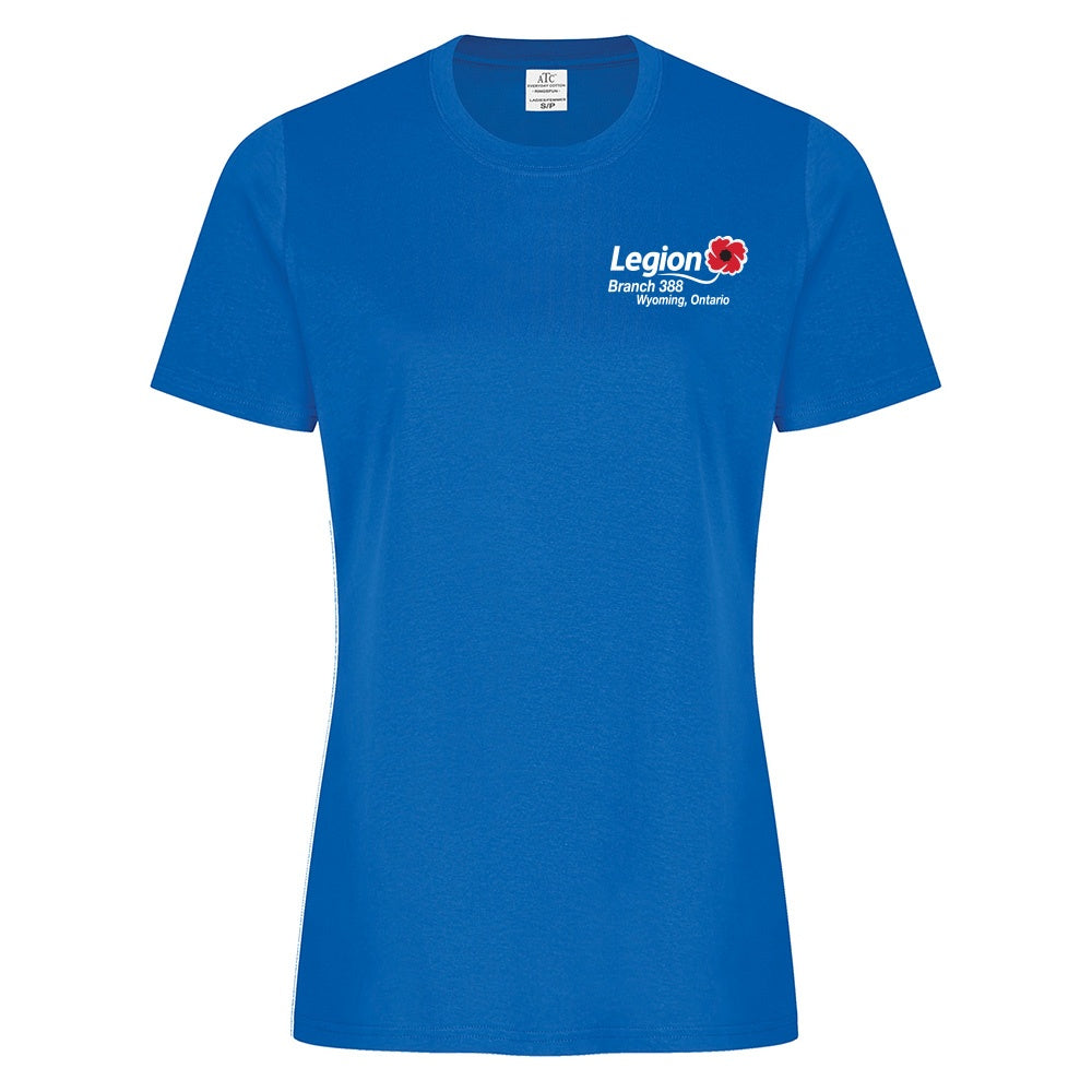 Wyoming Legion Branch 388 Ladies' Ring Spun Cotton T-Shirt