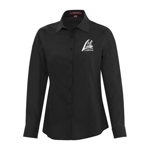 County of Lambton Ladies' Everyday Long Sleeve Woven Shirt