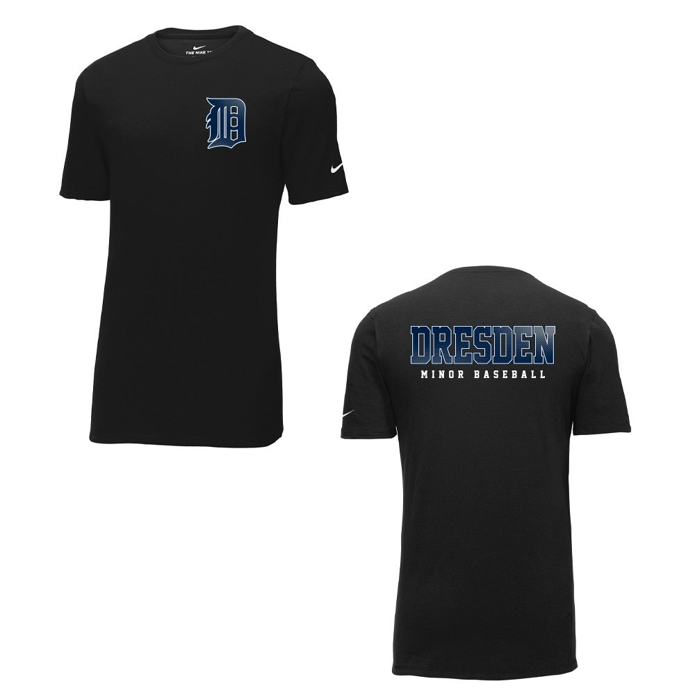 Dresden Minor Baseball Adult Nike Dri-FIT Cotton/Poly Tee