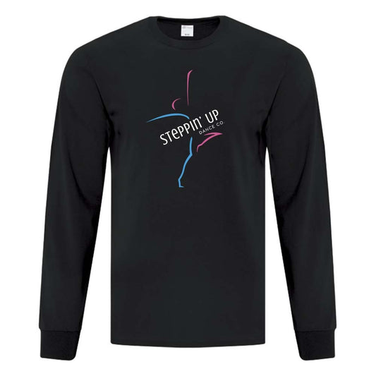 Steppin' Up Dance Adult Cotton Long Sleeve
