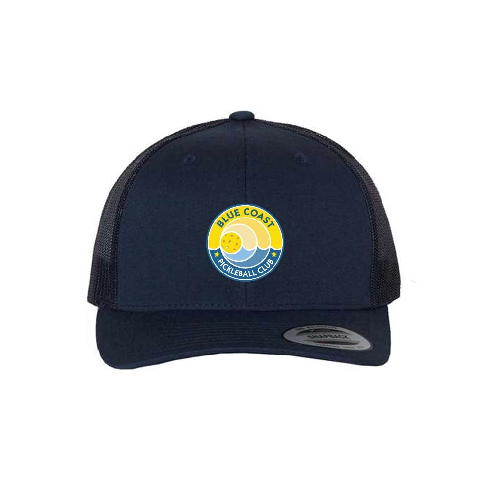 Blue Coast Pickleball Retro Trucker Cap