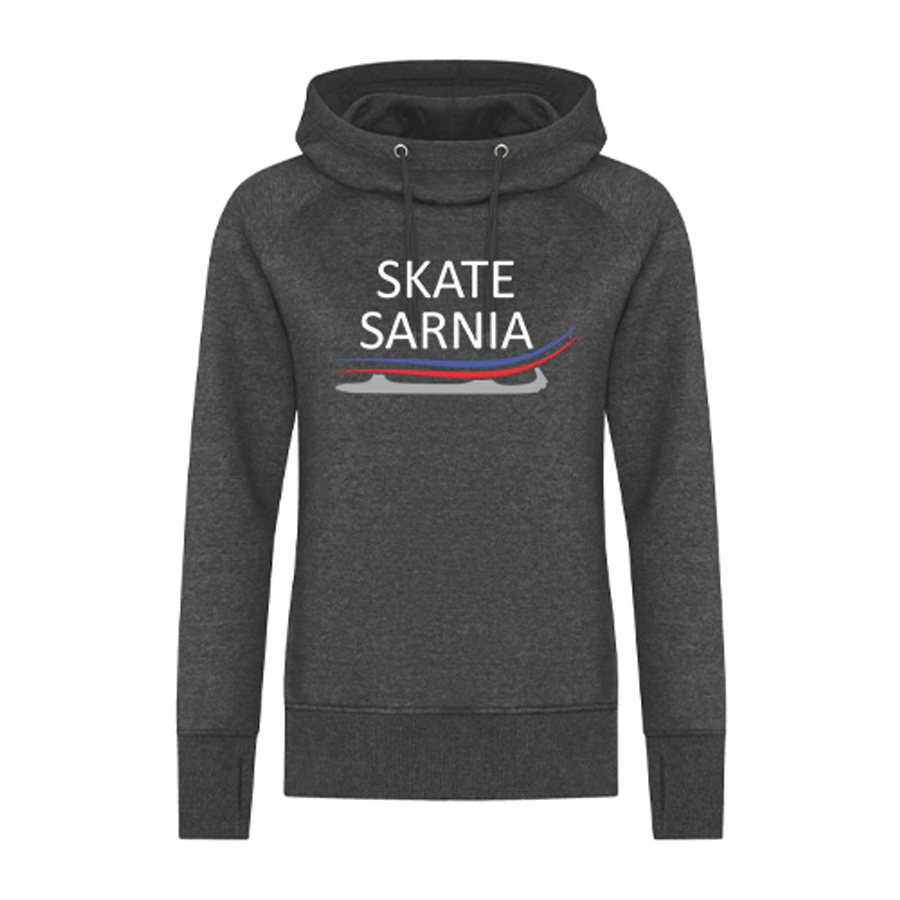Skate Sarnia Ladies' EsActive Vintage Hooded Sweatshirt