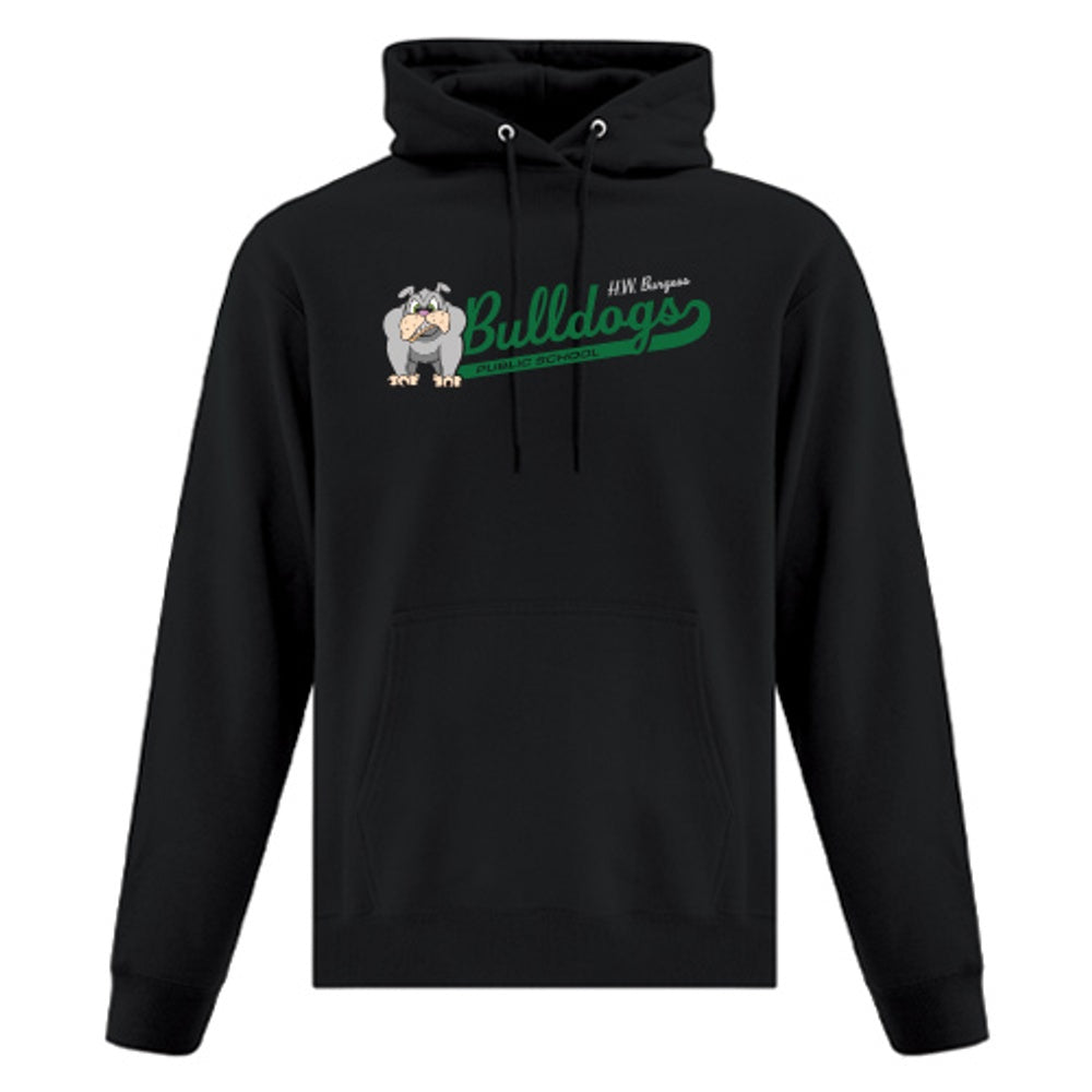H.W. Burgess Adult Everyday Fleece Hooded Sweatshirt