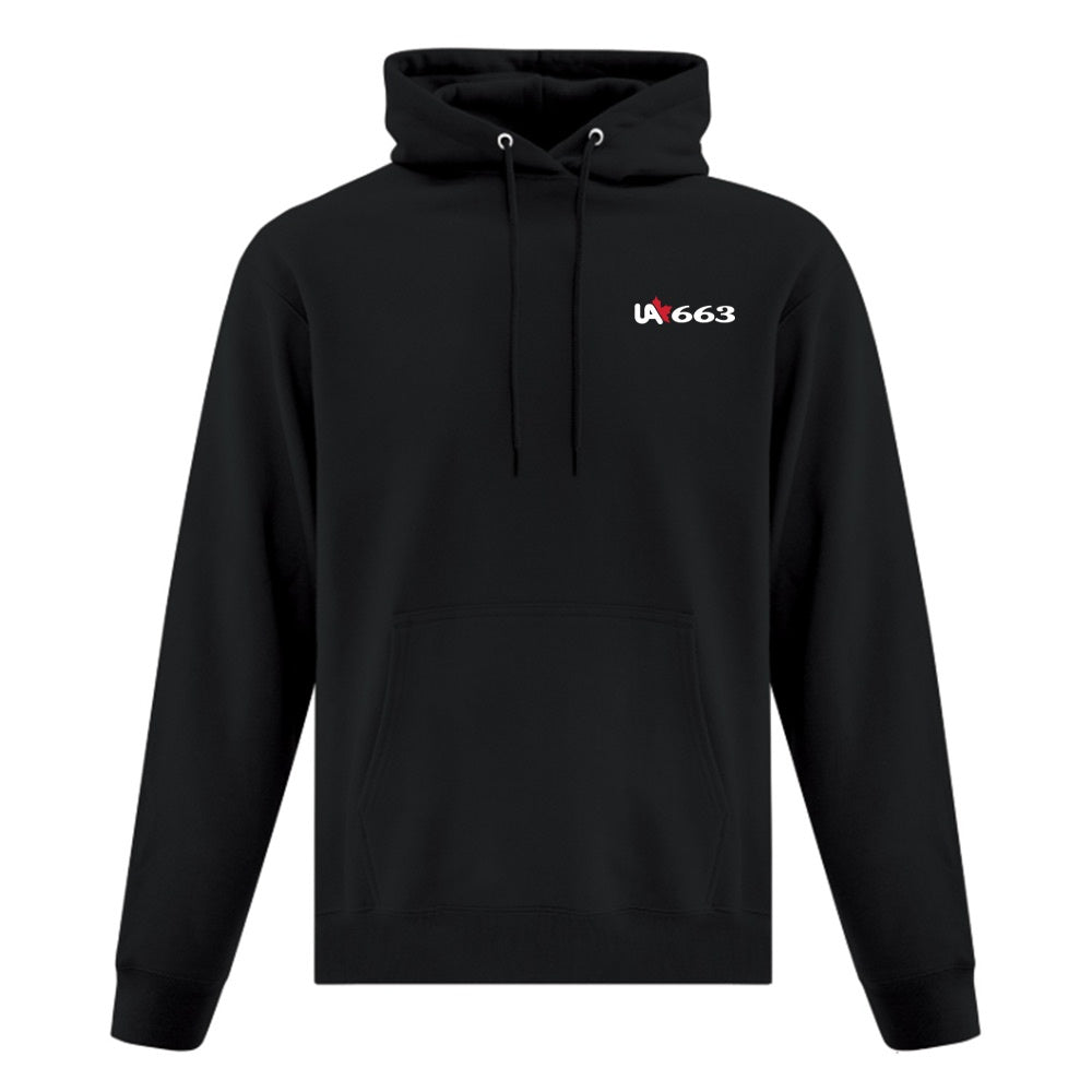 Local 663 Adult Fleece Hooded Sweatshirt