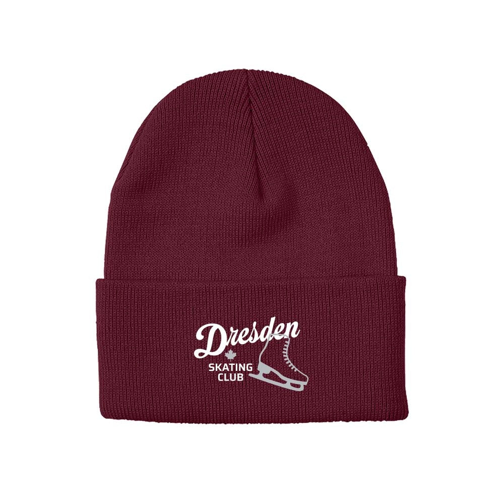 Dresden Skating Club Adult Knit Cuff Toque