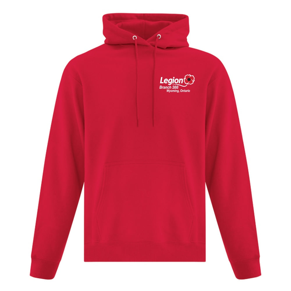Wyoming Legion Branch 388 Adult Fleece Hooded Sweatshirt