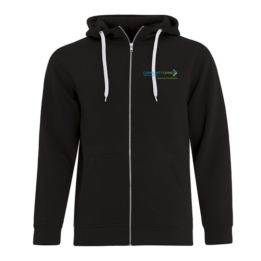 Community Living Sarnia-Lambton Adult Core Full Zip Hooded Sweatshirt