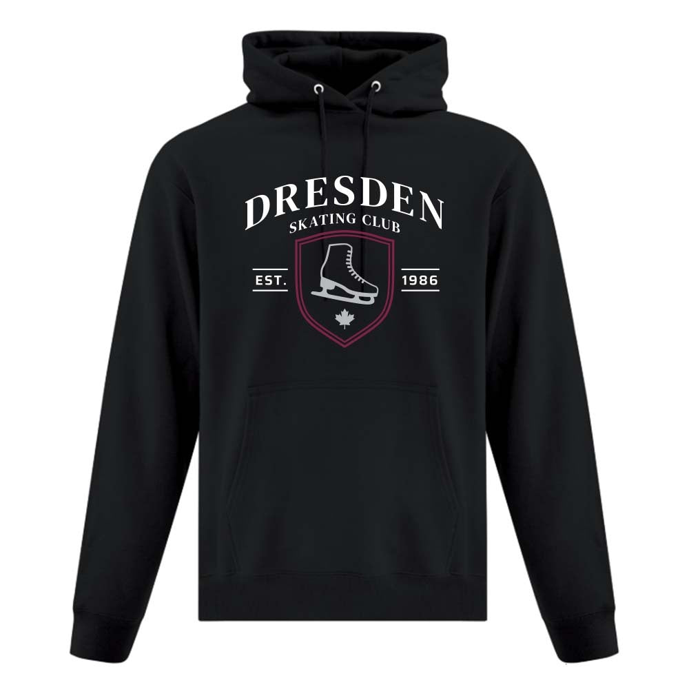 Dresden Skating Club Adult Fleece Hooded Sweatshirt
