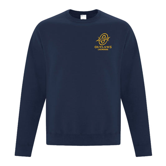North Perth Outlaws Lacrosse Adult Fleece Crewneck Sweatshirt