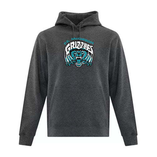 PE McGibbon Staff Adult Everyday Fleece Hooded Sweatshirt