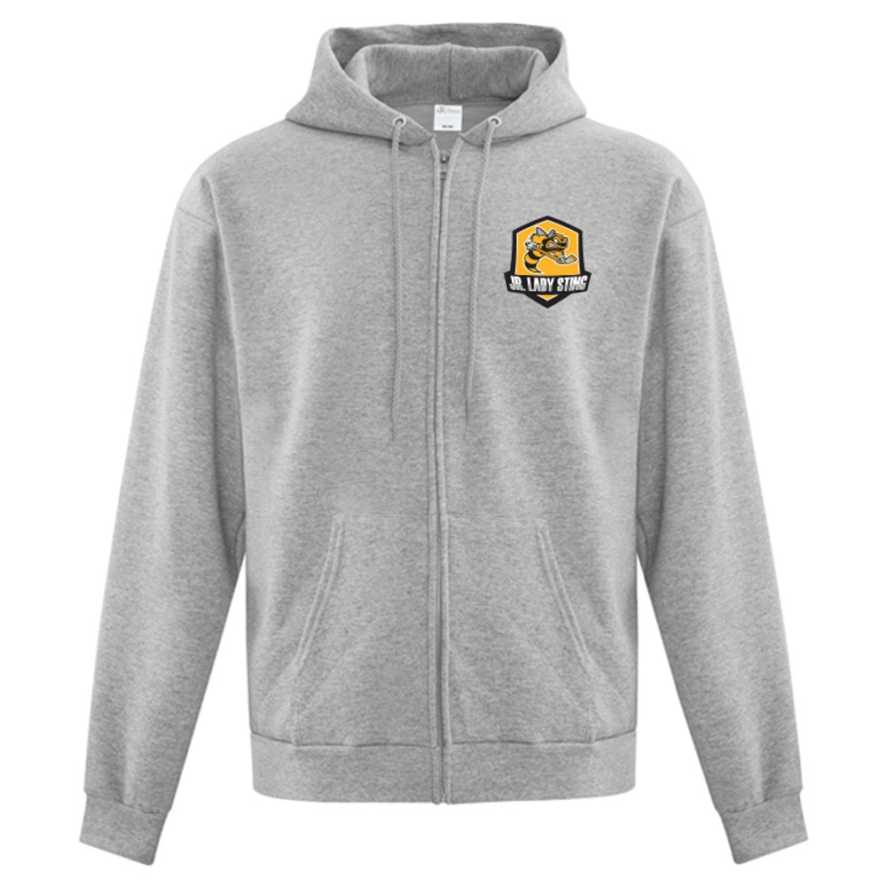 Jr Lady Sting Adult Everyday Fleece Full Zip Hooded Sweatshirt