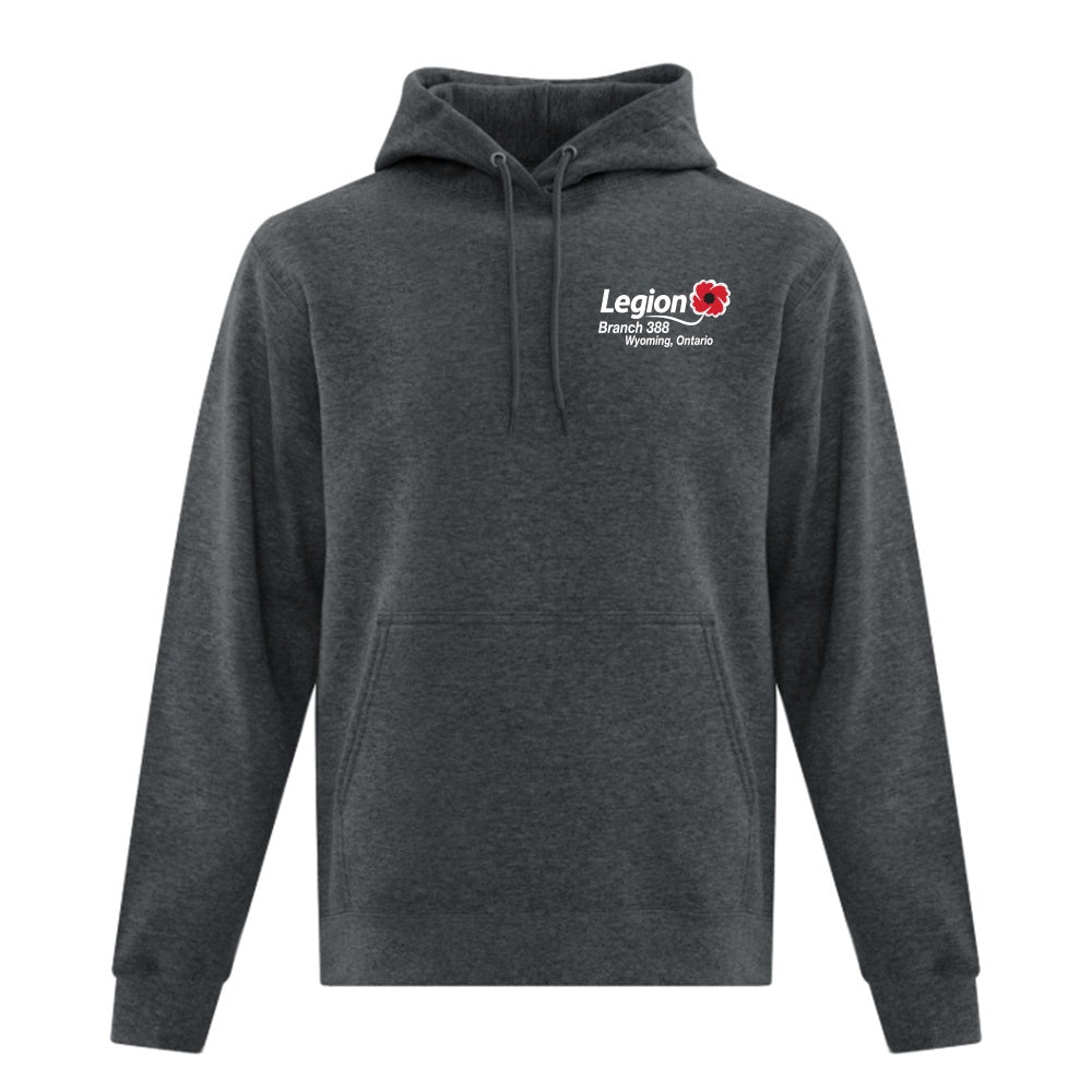 Wyoming Legion Branch 388 Adult Fleece Hooded Sweatshirt