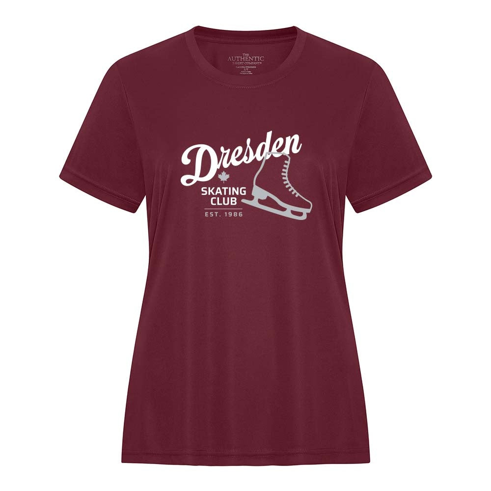 Dresden Skating Club Ladies' Performance T-Shirt