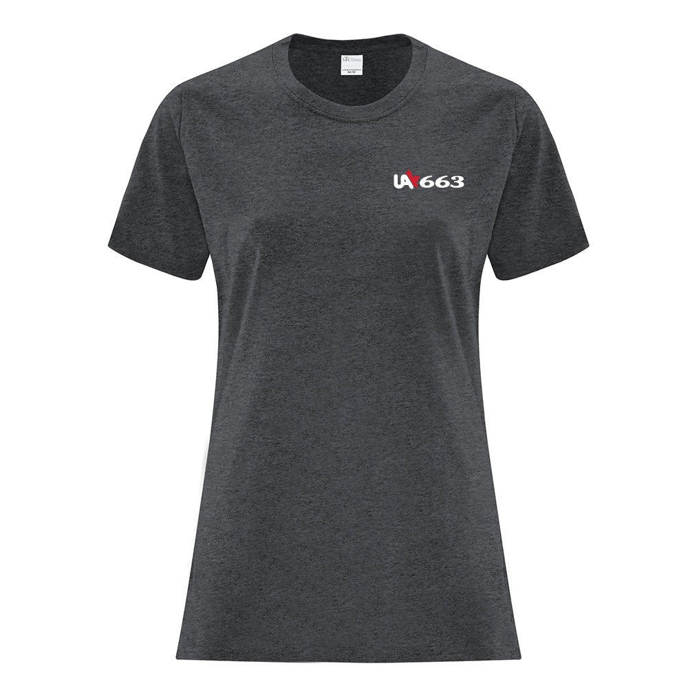 Local 663 Ladies' Cotton T-Shirt