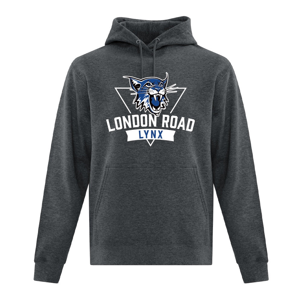 London Road Adult Fleece Hooded Sweatshirt