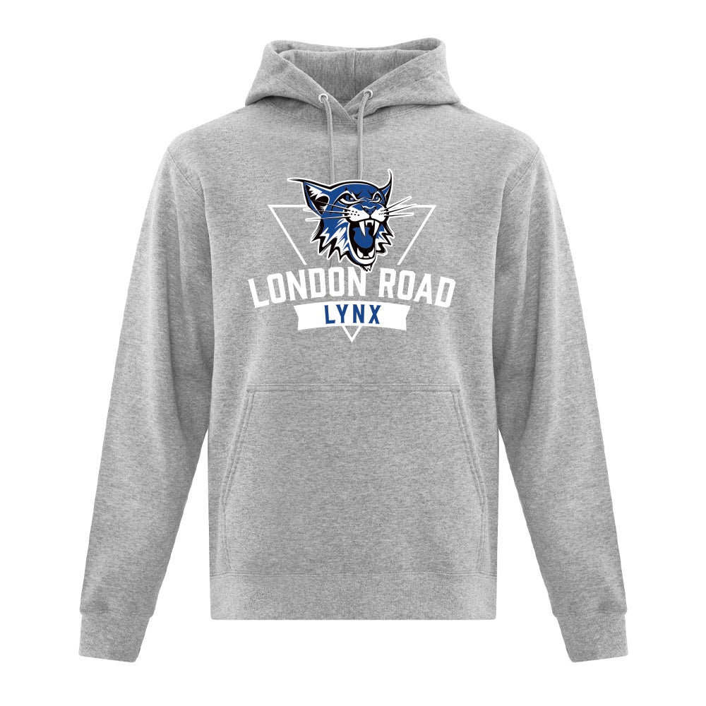 London Road Adult Fleece Hooded Sweatshirt