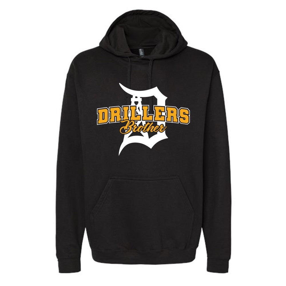 Oil Springs Drillers Adult Relation Pullover Hoodie
