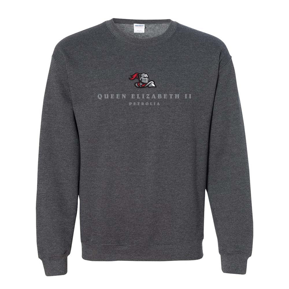 Queen Elizabeth II Petrolia Adult Crewneck Sweatshirt