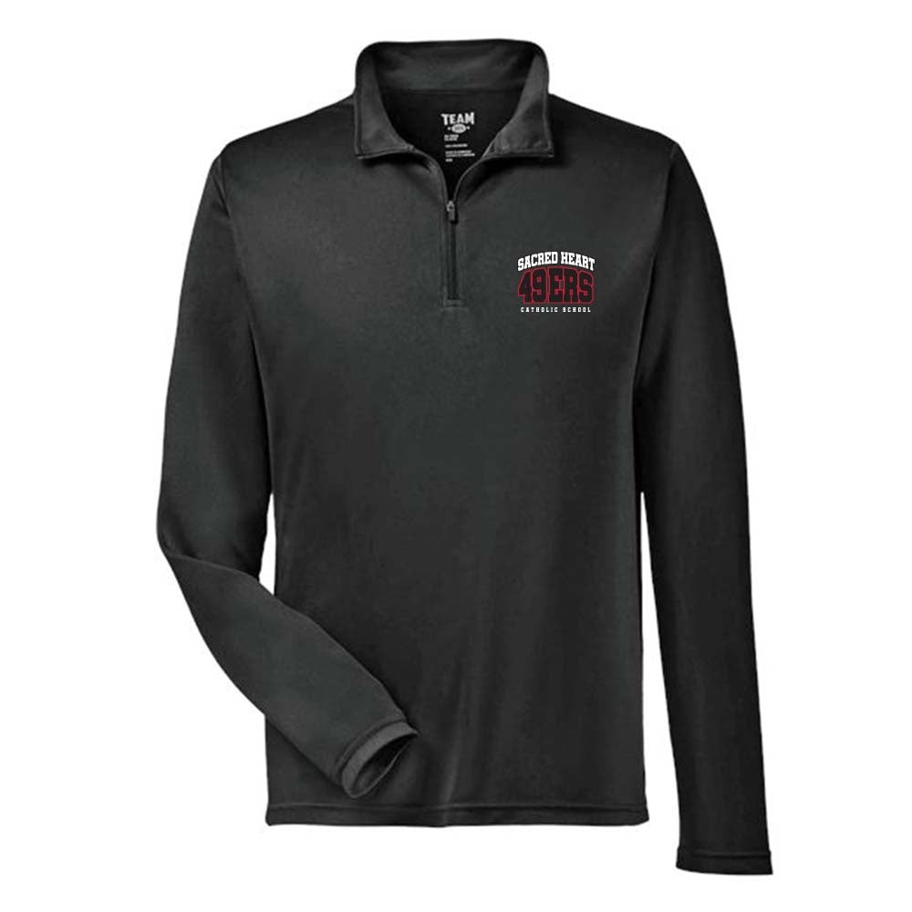 Sacred Heart Adult Zone Performance Quarter-Zip Pullover